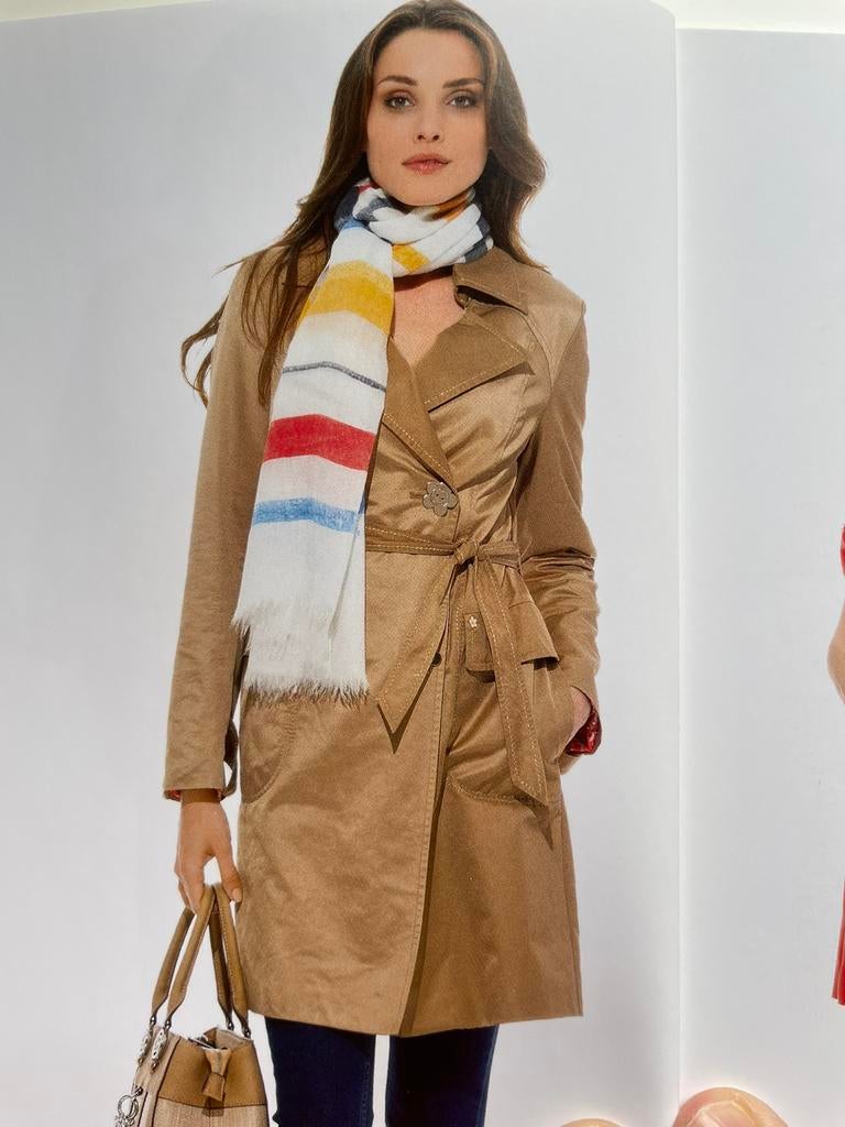 Trenchcoat Caroline Biss maat 36, Kleding | Dames, Ophalen of Verzenden, Zo goed als nieuw