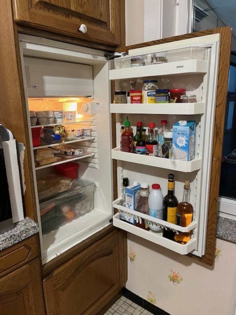 Frigo, 150 à 200 litres, Enlèvement, Utilisé, Avec compartiment congélateur