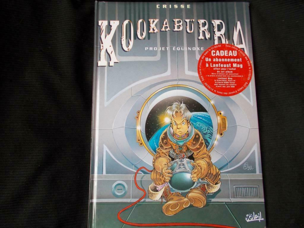 Kookaburra (3 Albums dont 2 en EO)  genre: Science-Fiction, Plusieurs BD, Enlèvement, Comme neuf
