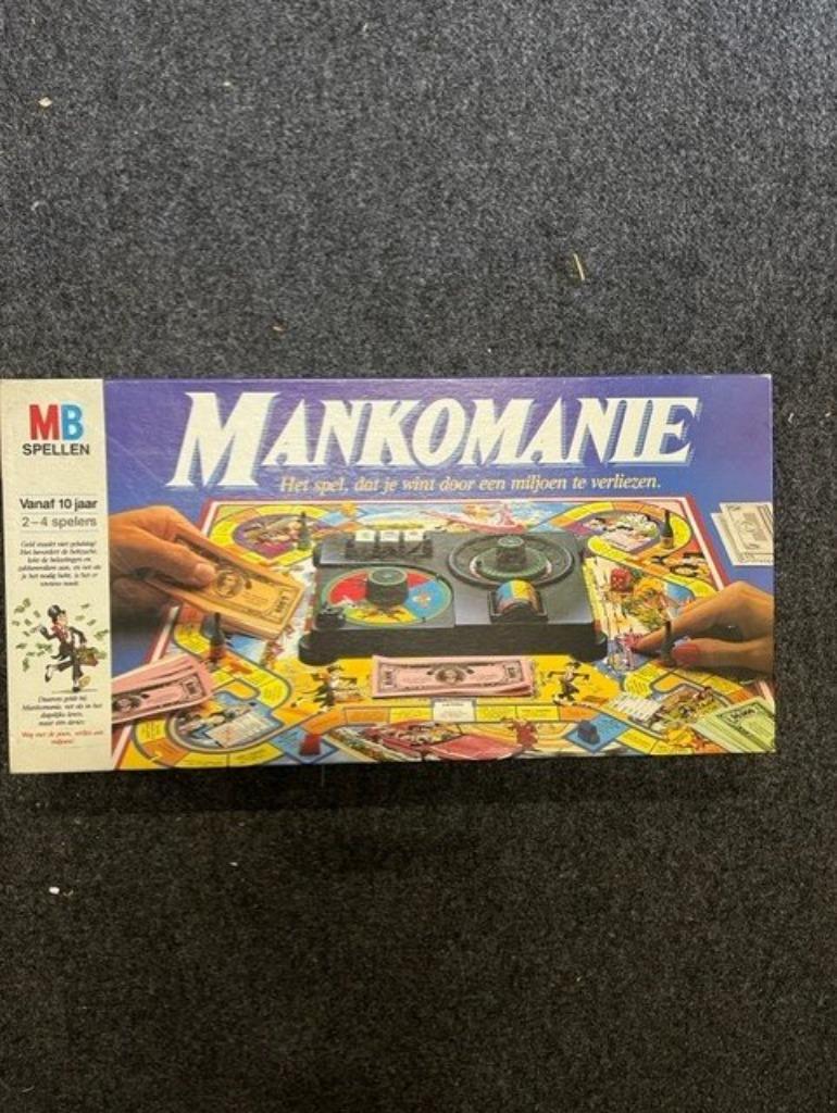 gezelschapspelen mankomanie, Hobby en Vrije tijd, Ophalen, Gebruikt
