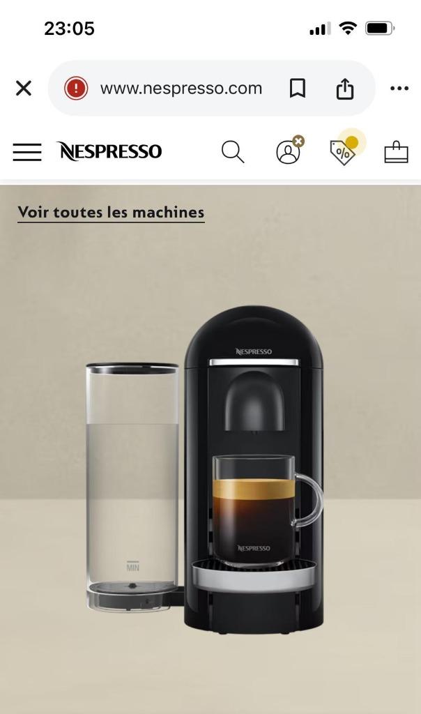 Nespresso vertuo capsules, Machine à espresso, Reconditionné, Dosettes et capsules de café, Enlèvement