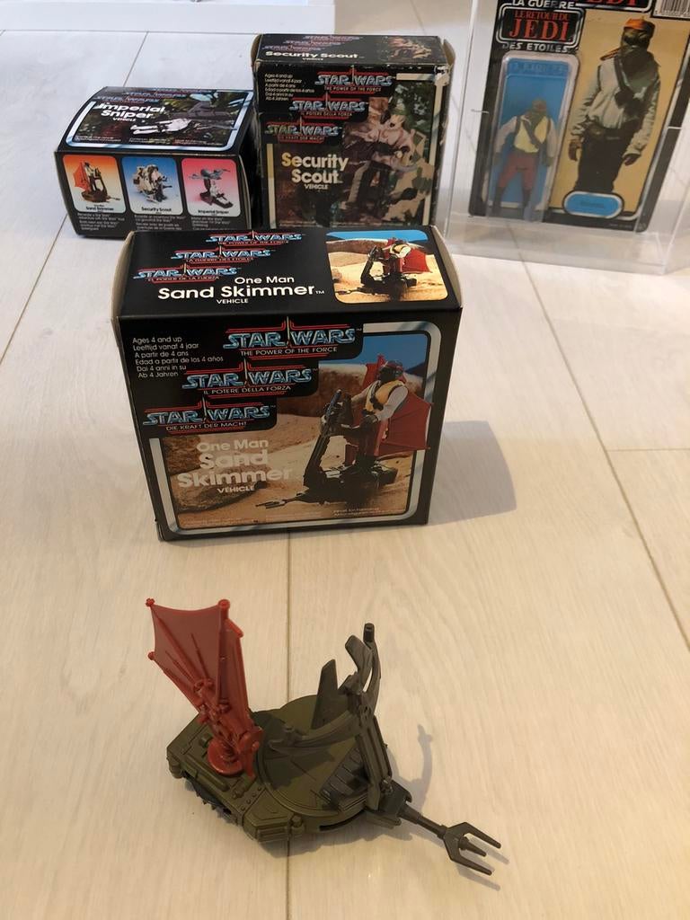 Star Wars Vintage zandschuimspaan, Verzenden, Zo goed als nieuw
