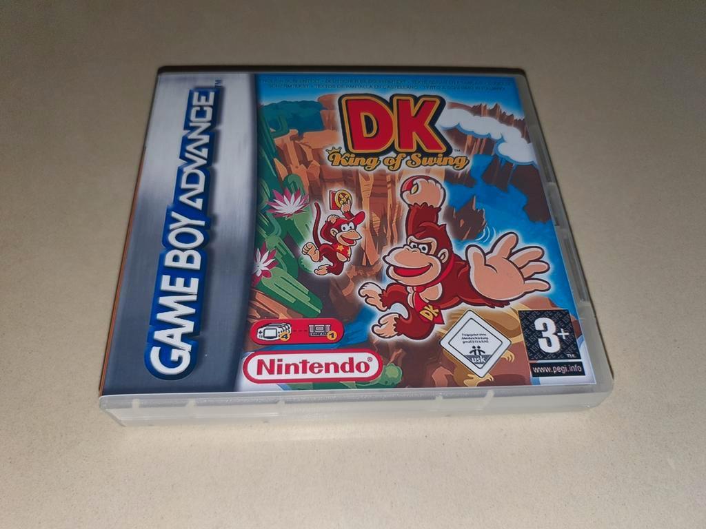 DK King of Swing Game Boy Advance GBA Game Case, Envoi, Comme neuf