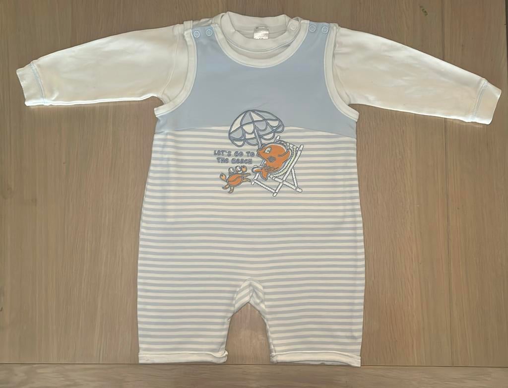 🐟 🦀 Setje maat 74, Enfants & Bébés, Vêtements de bébé | Taille 74, Enlèvement ou Envoi, C&A, Garçon, Ensemble