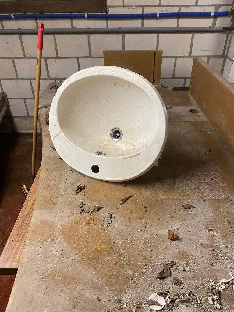 spoelbak, Enlèvement, Utilisé, Lavabo