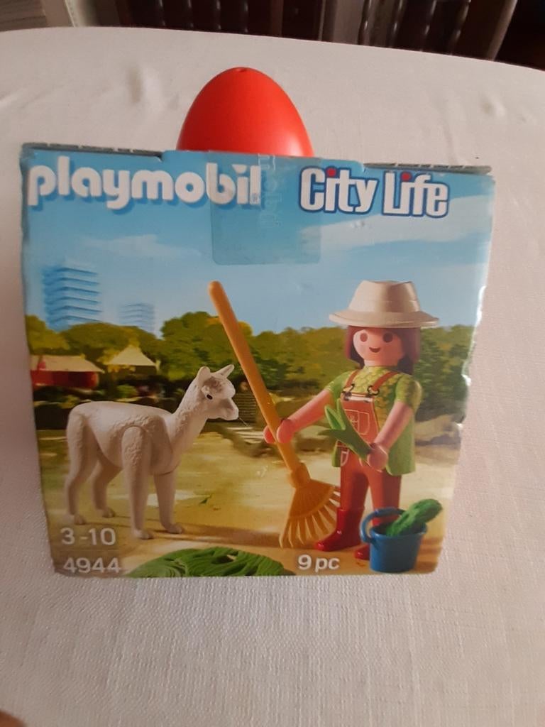 Playmobil 4944 : gardien avec bébé alpaga, Enlèvement ou Envoi, Comme neuf