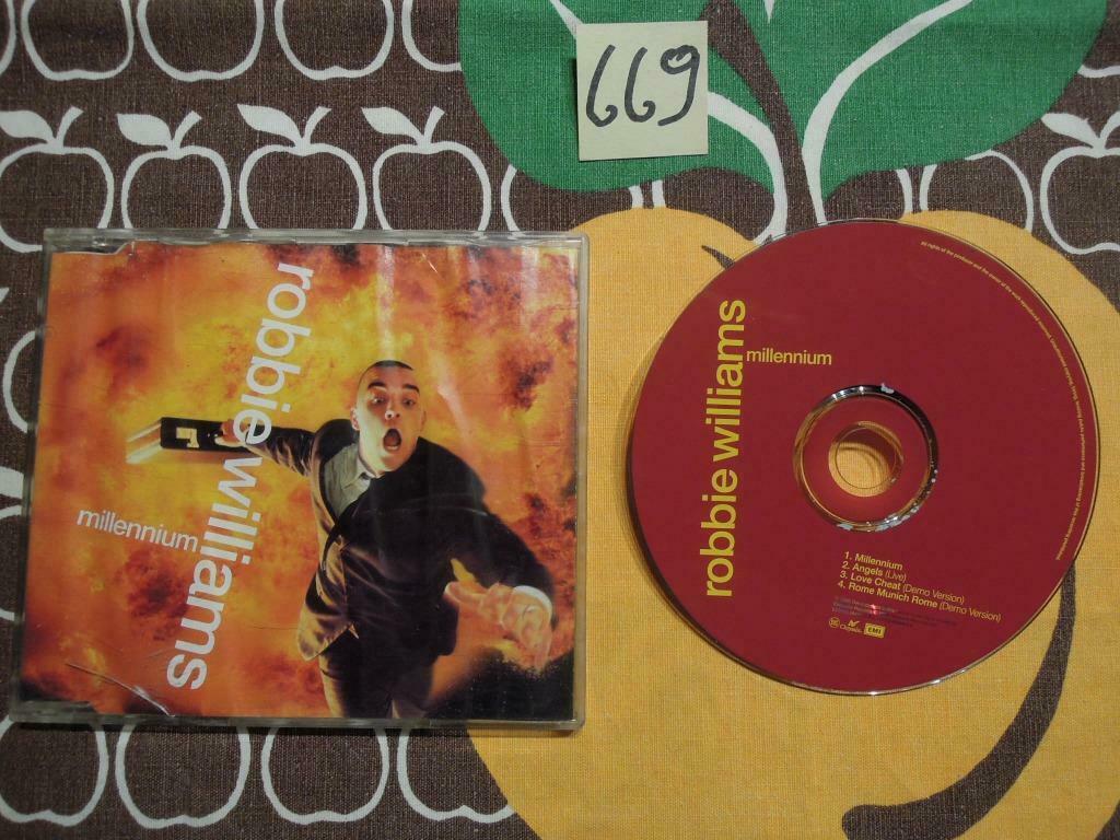 CD Robbie Williams Millenium 1998 Genre : Rock, Enlèvement ou Envoi, Utilisé