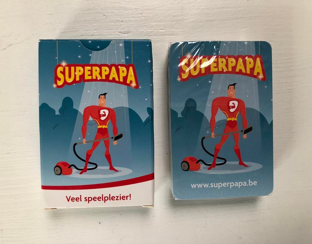 nouveau : cartes à jouer Superpapa, Enlèvement ou Envoi, Neuf