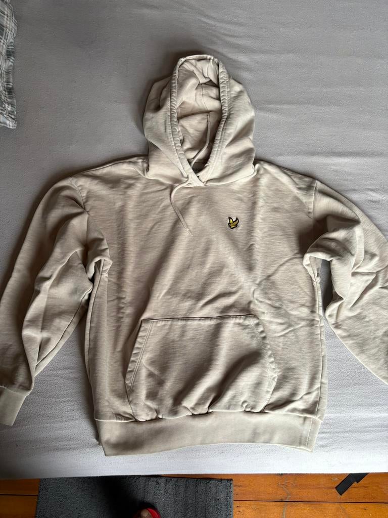 Hoody lyle€Scott licht beige maat s, Ophalen of Verzenden, Zo goed als nieuw, Maat 46 (S) of kleiner, Beige