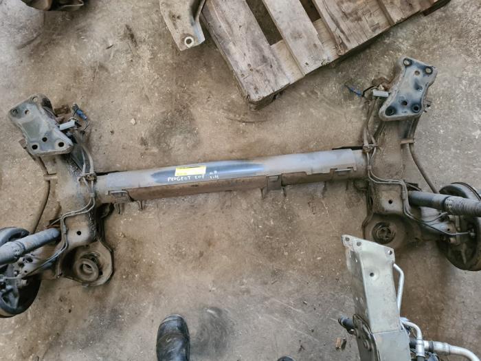 Achteras voorwielaandrijving van een Peugeot 207, Gebruikt, -, -, Ophalen of Verzenden