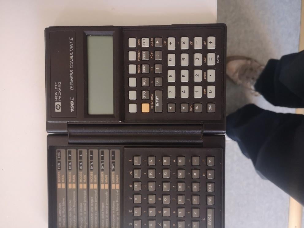 calculatrice HP 19 BII Business Consultant, Enlèvement ou Envoi, Utilisé