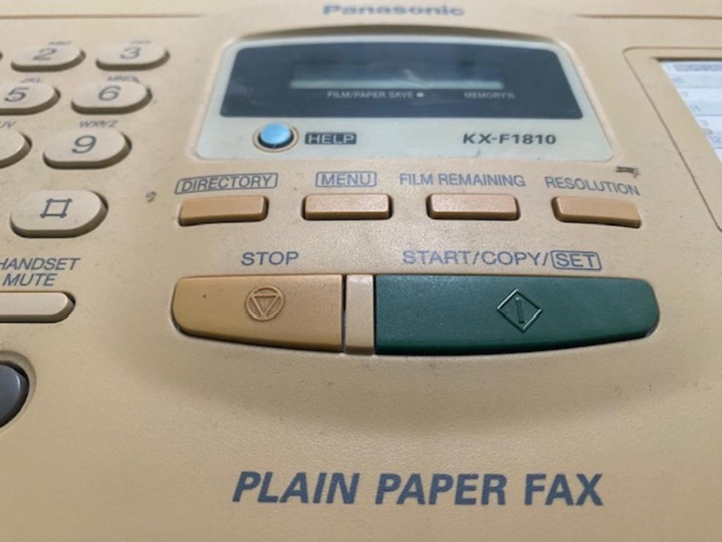 Fax Panasonic, Ophalen of Verzenden, Gebruikt, Fax