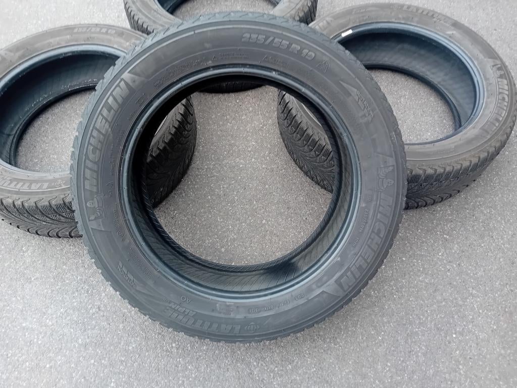 Winterbanden 4x Michelin Alpin 235 55 R19 101H 4-4,5mm ❄️, Ophalen, Gebruikt, Alfa Romeo
