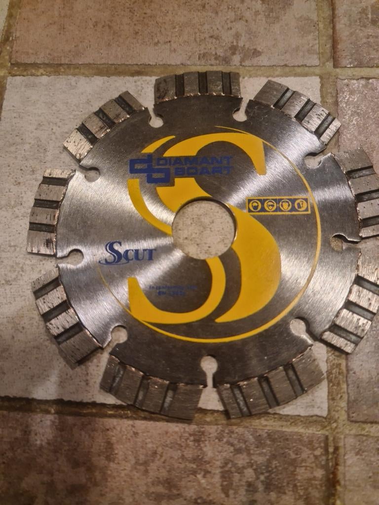 Diamantschijf 125mm, Doe-het-zelf en Bouw, Ophalen of Verzenden