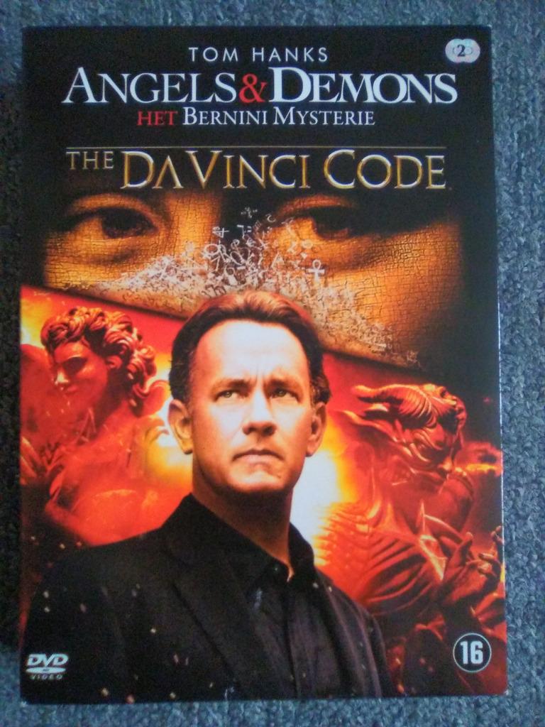 The Da Vinci Code & Angels & Demons dvdbox, Cd's en Dvd's, Vanaf 16 jaar, Ophalen of Verzenden, Gebruikt, Actiethriller