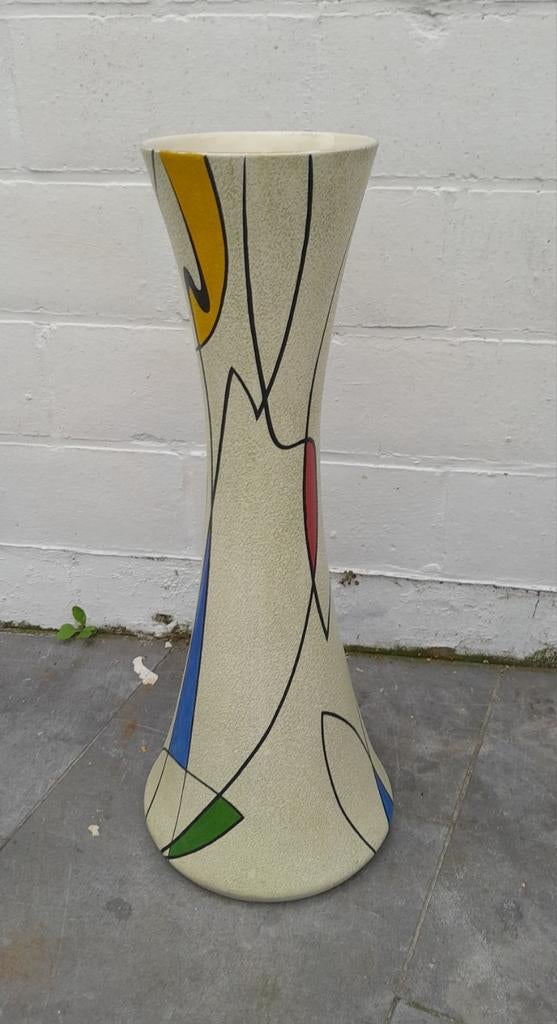 VASE EN CÉRAMIQUE XXL ALLEMAGNE DE L'OUEST 65 CM VASE DE SOL, Enlèvement