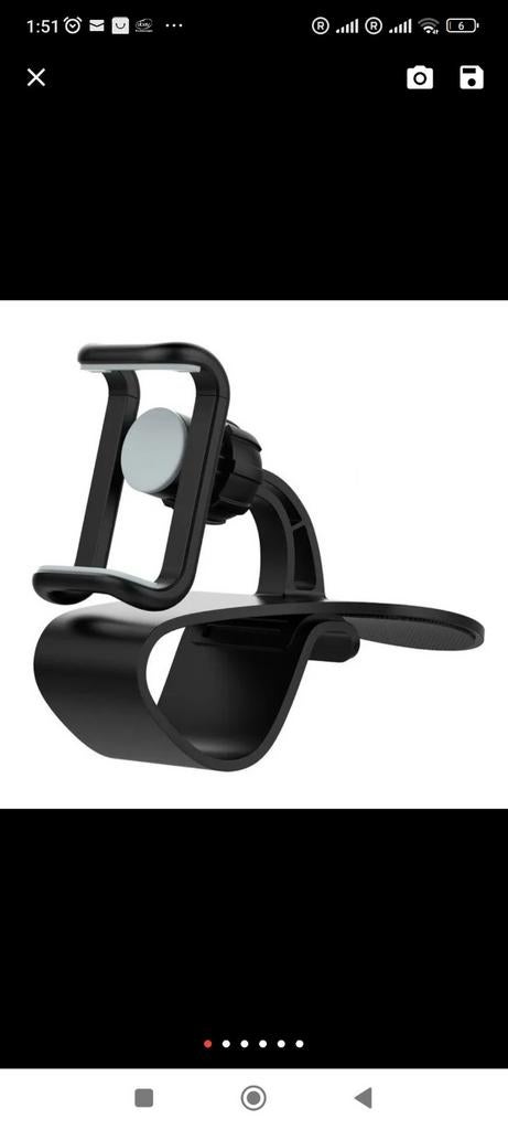 Support téléphonique voiture sur tableau de bord, Télécoms, Enlèvement ou Envoi, Comme neuf