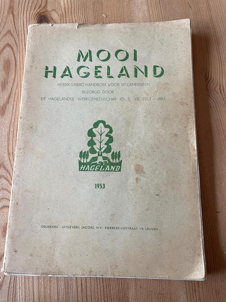 Boek: Mooi Hageland 1953, Diverse auteurs, Ophalen, 20e eeuw of later, Gelezen