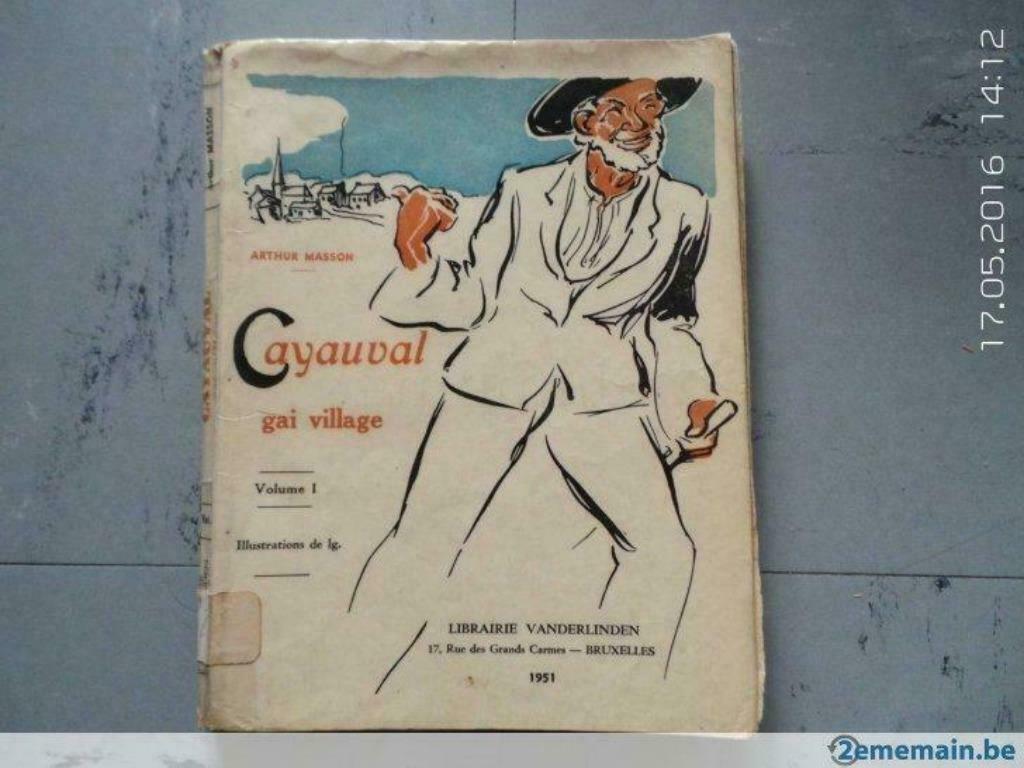 Arthur Masson - Cayauval gai village, Enlèvement ou Envoi, Utilisé