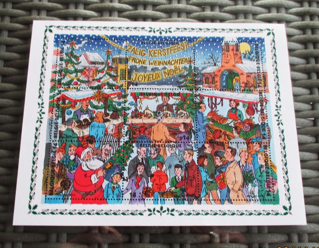 1 st. Postfris - Postzegelvel - Kerstmis en Nieuwjaar - 1996, Kerst, Ophalen of Verzenden, Zonder stempel, Postfris