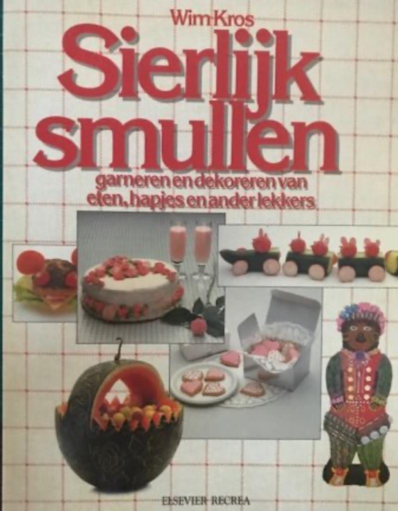 Sierlijk smullen, Wim Kros, Livres, Livres de cuisine, Enlèvement