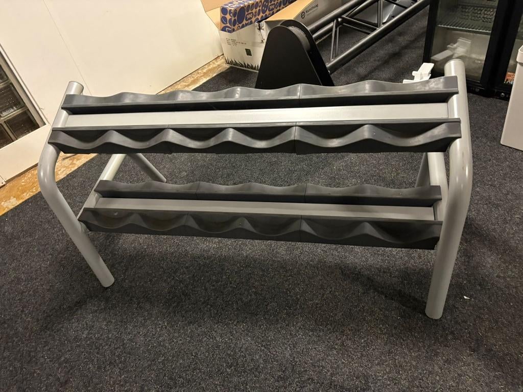 Technogym - Dumbbell Rek, Ophalen, Gebruikt