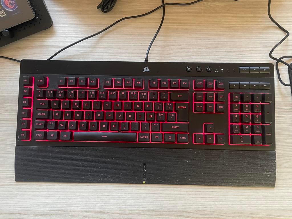 Corsair K55 RGB Pro, Computers en Software, Ophalen of Verzenden, Zo goed als nieuw