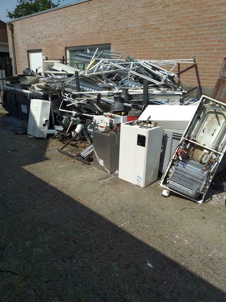 Gratis oud ijzer ophaling in genk en omgeving. 0479750413, Enlèvement, Comme neuf, Aluminium