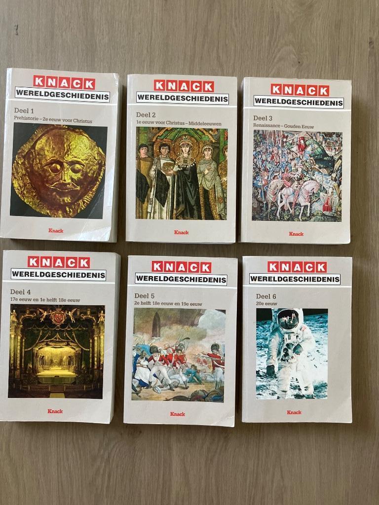 Knack wereldgeschiedenis 6 delen, Boeken, Ophalen of Verzenden, Zo goed als nieuw
