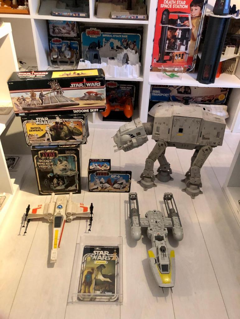 Vintage Star Wars-schepen, Verzenden, Zo goed als nieuw, Actiefiguurtje