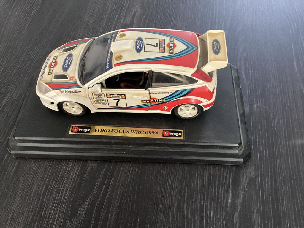 Ford Focus Burago 1999, Ophalen of Verzenden, Zo goed als nieuw, Auto, Burago