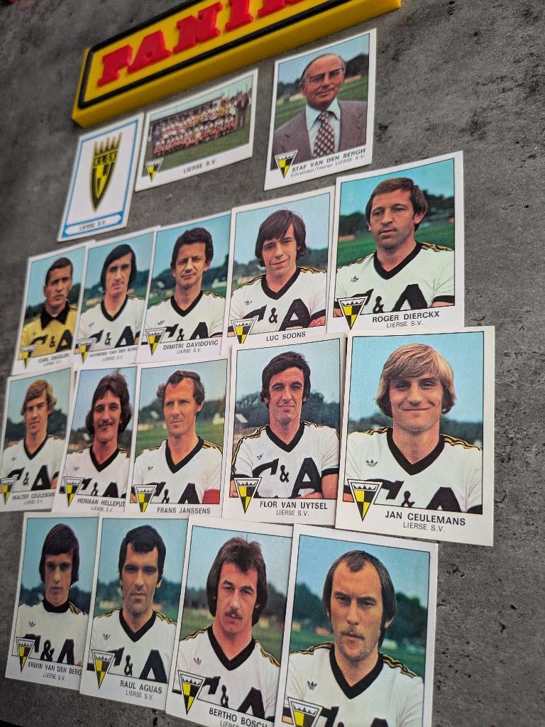 PANINI FOOTBALL 78 SK LIERSE 17 STICKERS 1978 voetbal, Verzenden, Nieuw