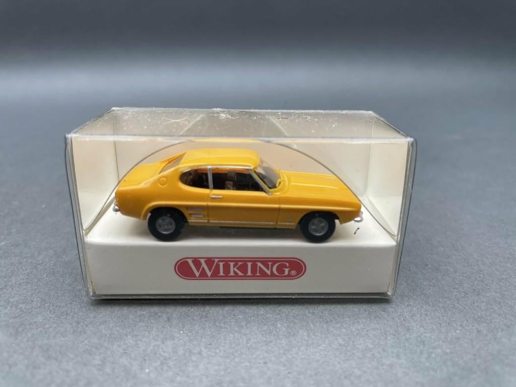 FORD Capri GT 1970 Jaune 1/87 HO WIKING Germany Neuve+Boite, Hobby en Vrije tijd, Modelauto's | 1:87, Nieuw, Auto, Wiking, Ophalen of Verzenden