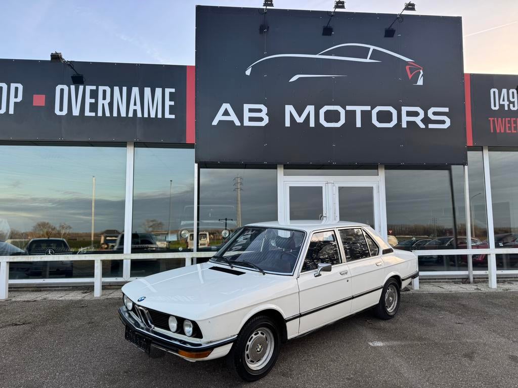 BMW 518i 1975 94.000 km 1eigenaar Topstaat Oldtimer !, Auto's, Oldtimers, Bedrijf, Te koop, BMW, Benzine, Ophalen