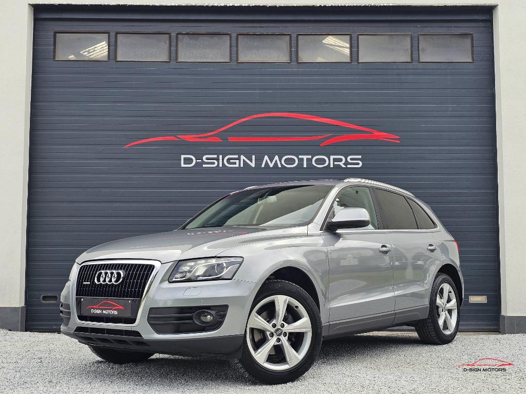 AUDI Q5 2.0 TDi S TRONIC (163ch) QUATTRO 2009 190.000km EUR6, Cuir, Argent ou Gris, Achat, Euro 6