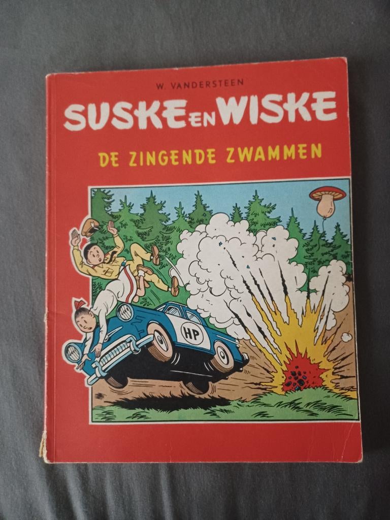 Suske en wiske nr 40. De zingende zwammen, Boeken, Eén stripboek, Ophalen of Verzenden, Gelezen, Willy Vandersteen