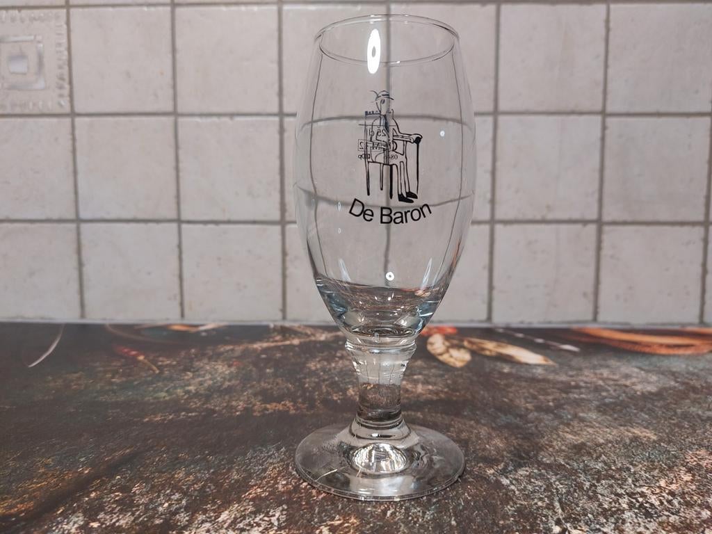 Verre à bière de Baron, Enlèvement ou Envoi, Comme neuf, Verre à bière