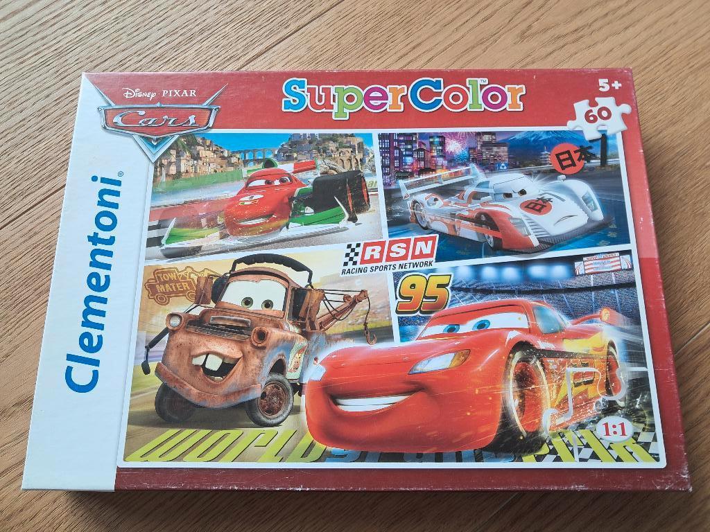 Cars puzzel 60st, Ophalen of Verzenden, Gebruikt