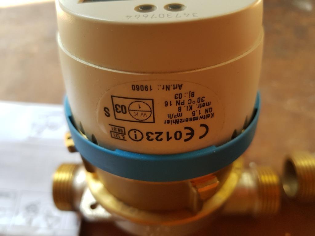 watermeters viterra elektronische pulse, Doe-het-zelf en Bouw, Ophalen of Verzenden, Nieuw, Vocht of Vloeistof