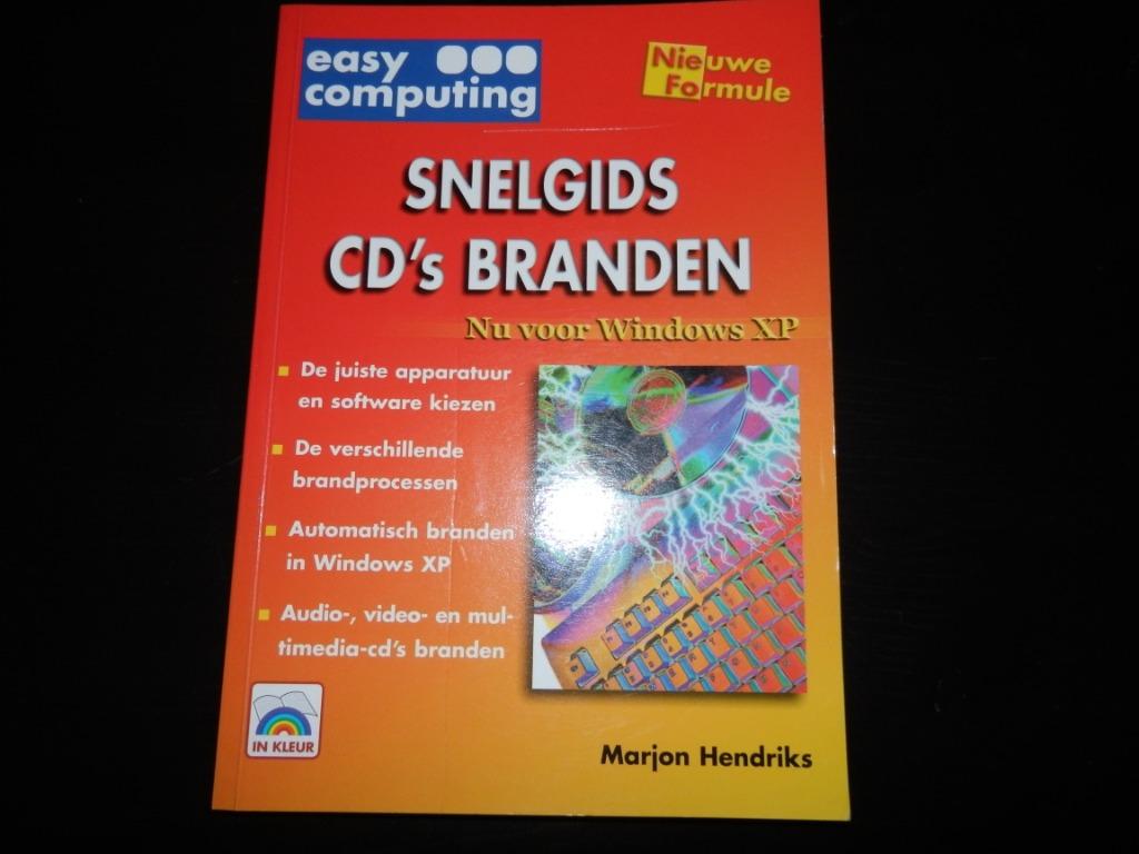 Snelgids : CD's branden, Boeken, Informatica en Computer, Ophalen of Verzenden, Zo goed als nieuw, Software