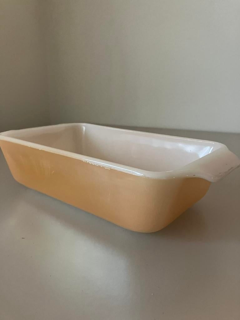 VINTAGE OPALINE ovenschotel., Ophalen of Verzenden