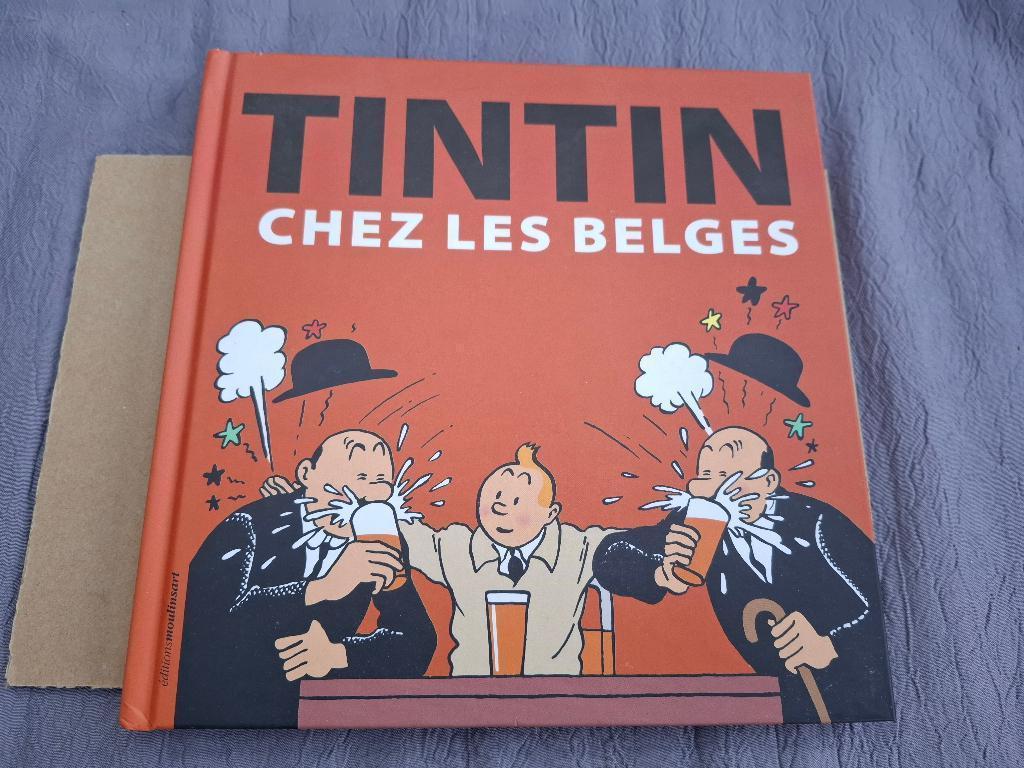 Tintin chez les Belges EDITIONS MOULINSART HERGE 2011, Une BD, Enlèvement ou Envoi