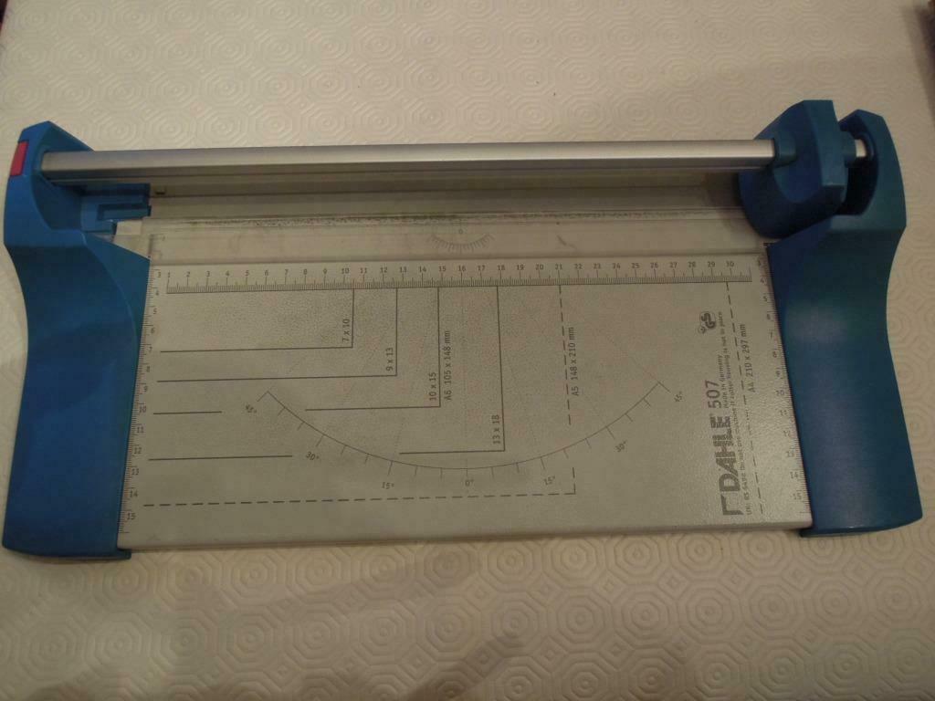 rolsnijmachine merk: Dahle 507 blauw 44 x 20, Ophalen of Verzenden, Zo goed als nieuw