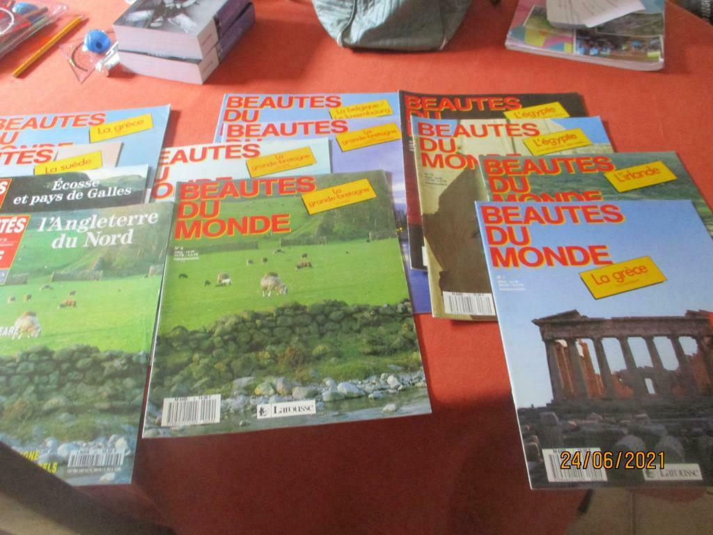 LOT DE REVUES "BEAUTES DU MONDE"., Enlèvement ou Envoi, Comme neuf, Science et Nature
