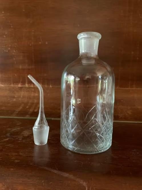 olie of azijnflesje in glas zara home -, Huis en Inrichting, Ophalen, Glas