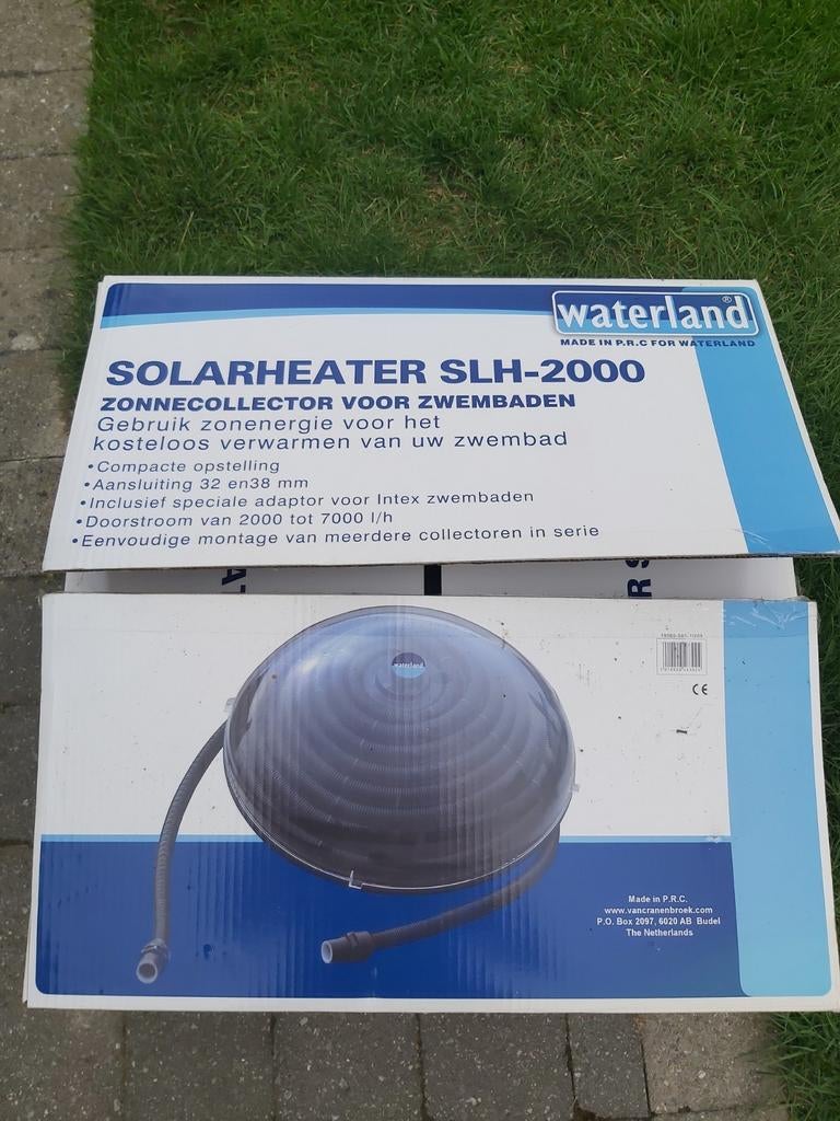Zwembad verwarmer op zonenergie, Ophalen, Zo goed als nieuw