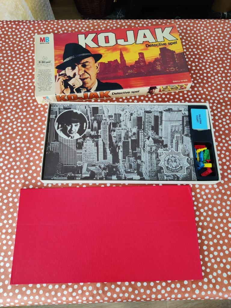 Kojak Dedective Spel, 1 ou 2 joueurs, Enlèvement ou Envoi, Utilisé, MB SPELLEN