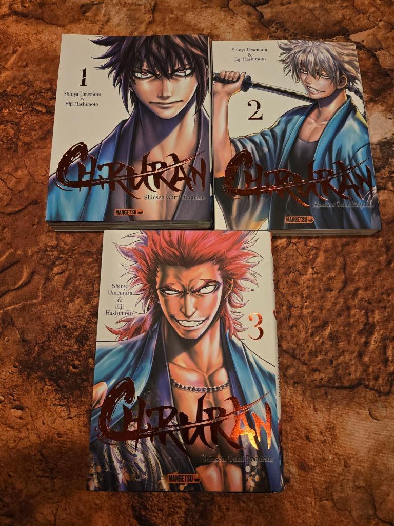 Chiruran - manga - tome 1 à 3, Livres, Plusieurs BD, Enlèvement, Comme neuf