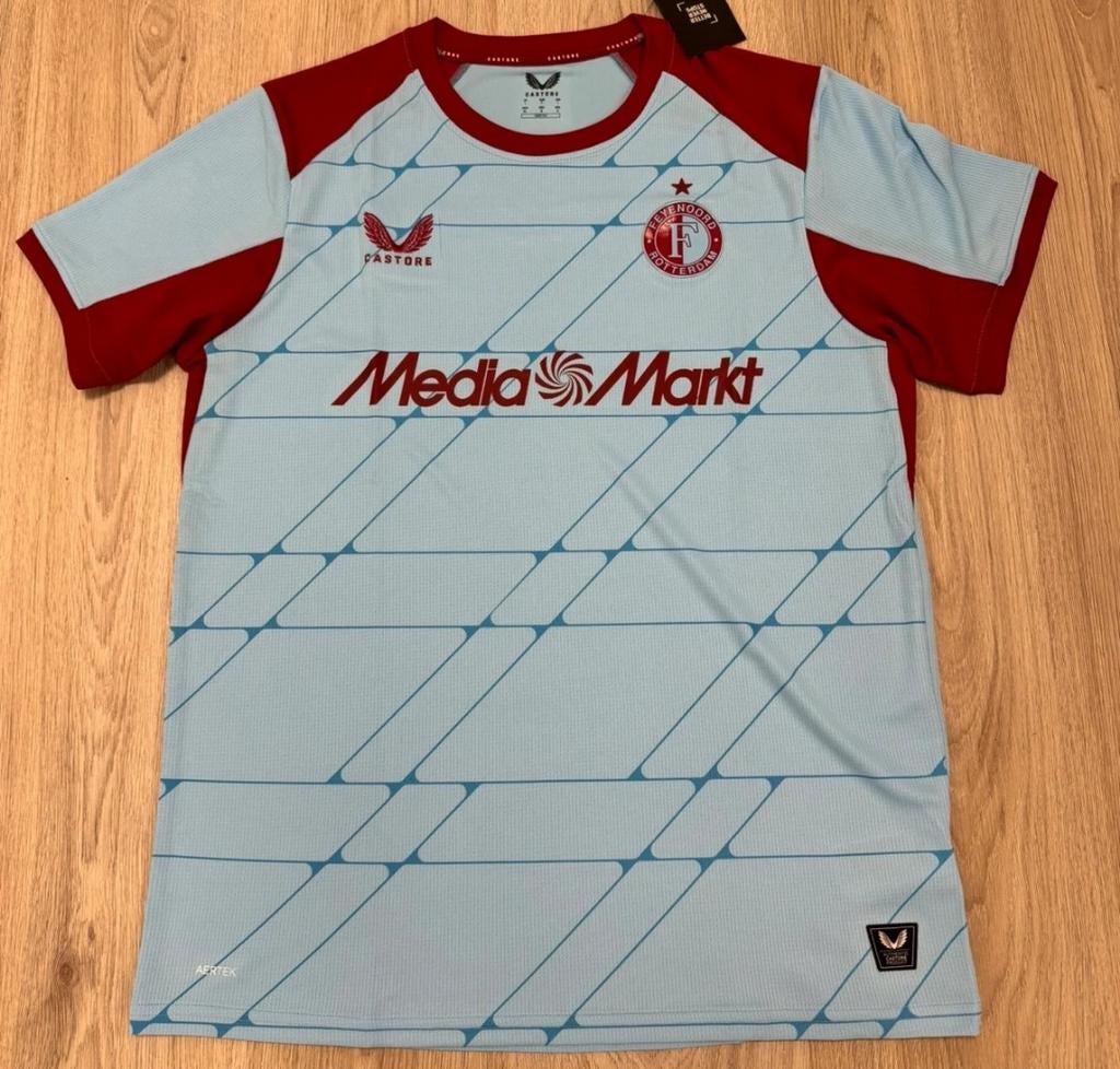 Feyenoord Uitshirt Europa League Origineel Nieuw 2026, Sports & Fitness, Football, Envoi