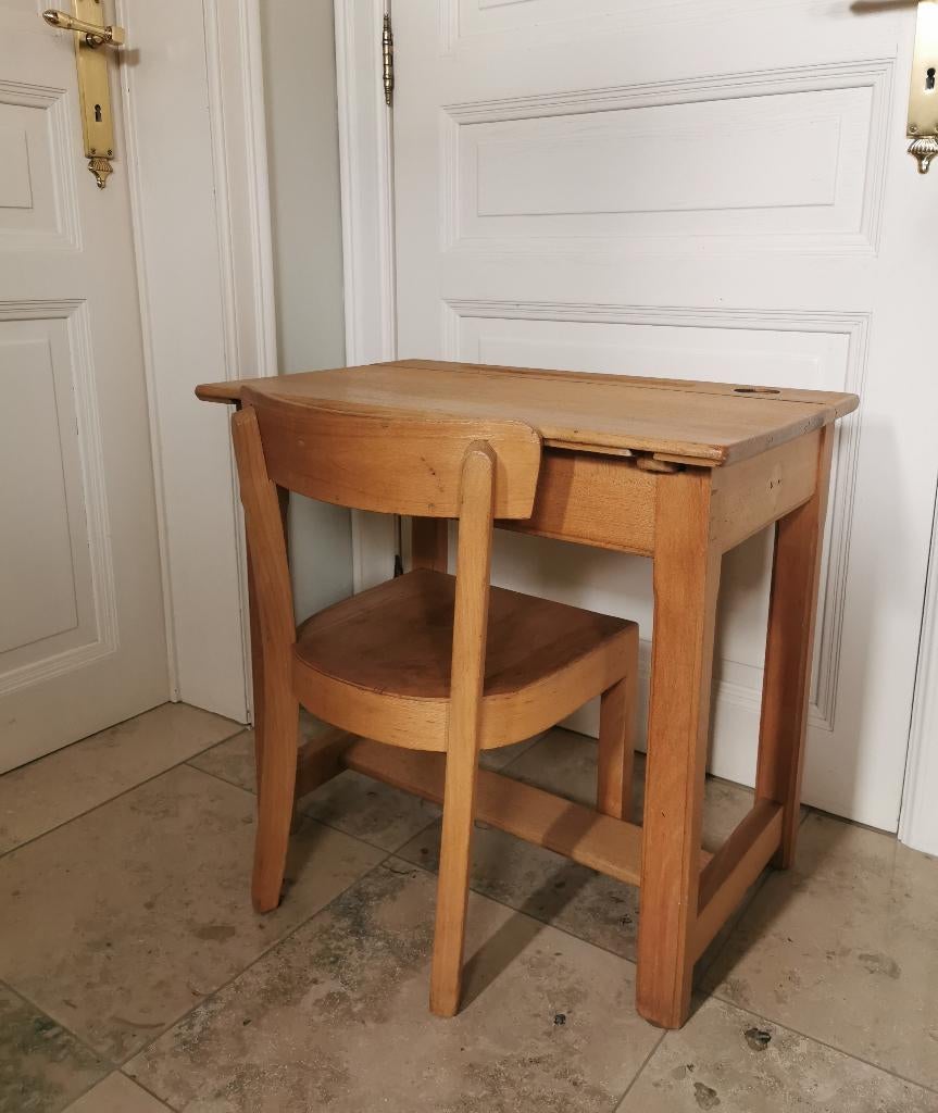 Houten bureau kind, Ophalen, Gebruikt